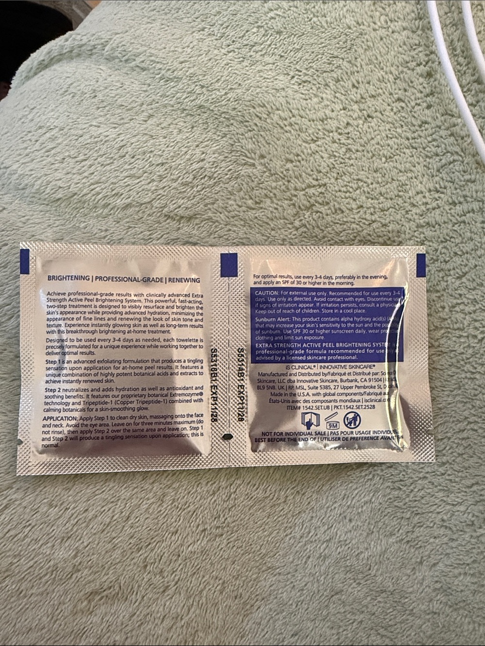 IS clinical (1-5) Extra Strength Active Peel Brightening System - Picture 2 of 4